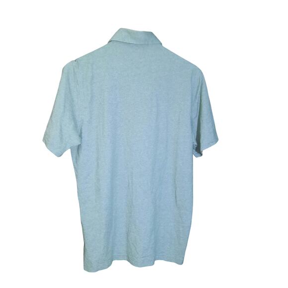 Masters Classics 3 Button Placket Mens Green Polo Golf Shirt Size Small - Picture 2 of 7